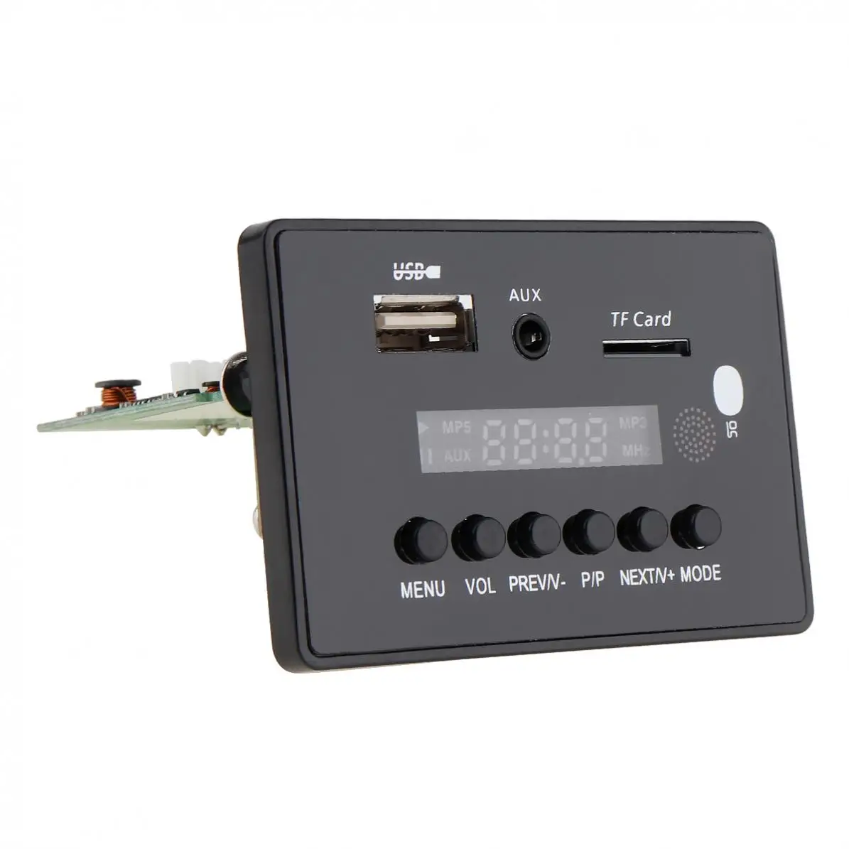 Reprodutor de Vídeo Compatível com Bluetooth Dts sem Perda fm para Mp3 Decodificador Suporte tf Aux Rádio - Mp4 Mp5 80hz-15khz 12v Usb - Image 4