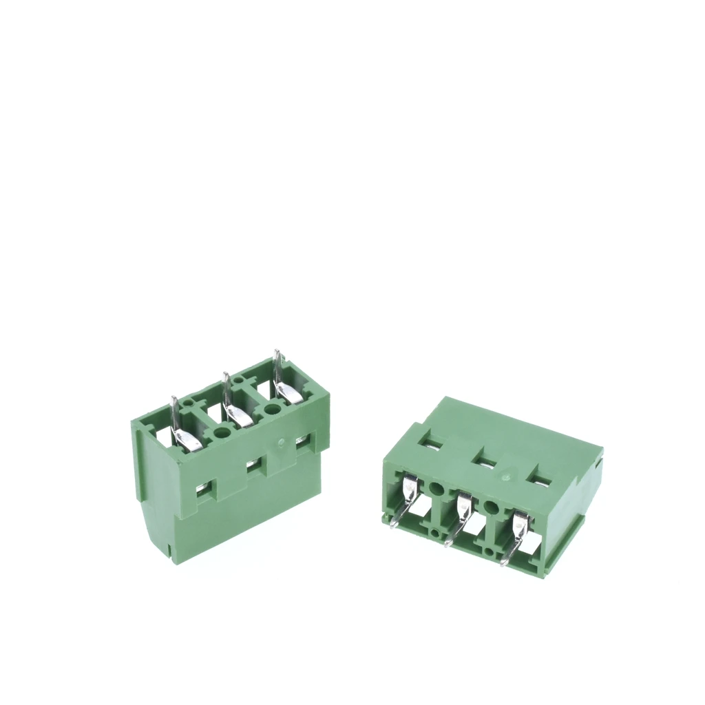 

high quality,100Pcs KF129 7.62mm 3P 300V 25A PCB Universal Screw Terminal Block, 2Pole
