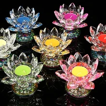 Mix K9 с украшением в виде кристаллов масляная ароматическая лампа базы, подсвечники Будды, монослой, бленда для объектива в форме лотоса товары по тематике Будда