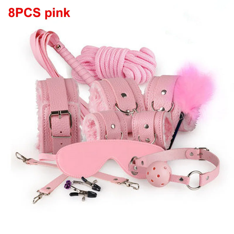 8PCS Pink