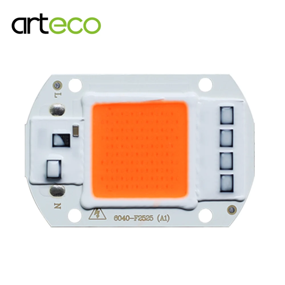 5 шт. LED COB свет для выращивания растений высокой мощности 20 Вт 30 50 полный спектр