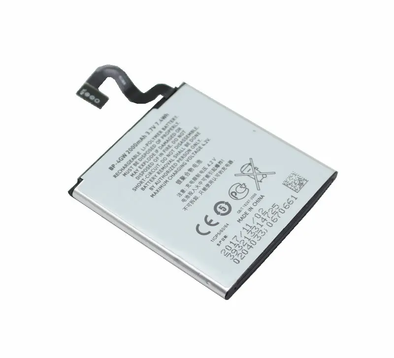 Аккумулятор для телефона Nokia Lumia 2000 920T BP4GW BP 4GW 920 мАч|Аккумуляторы мобильных