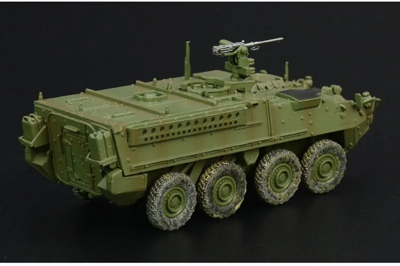 Предварительно построенный 1/72 масштаб M1126 Перевозчик пехоты ICV Stryker хобби Коллекционная готовая пластиковая модель