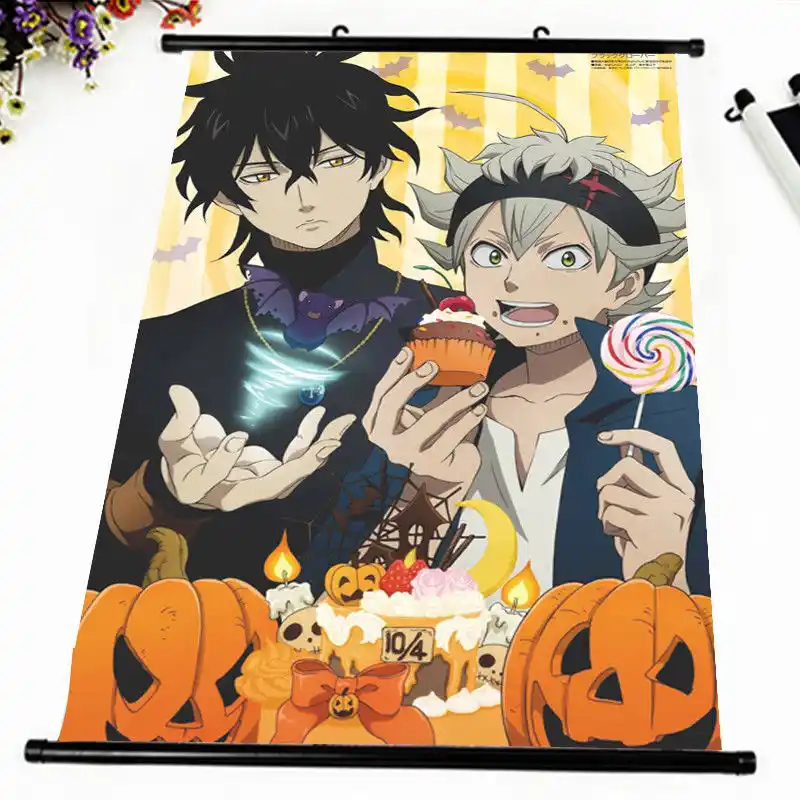 Get Anime Poster New Anime Black Clover Game Sexy Wall Scroll Printed Free Get Wallpaper Anime Poster New Anime Black Clover Game Sexy Wall Scroll Printed HD