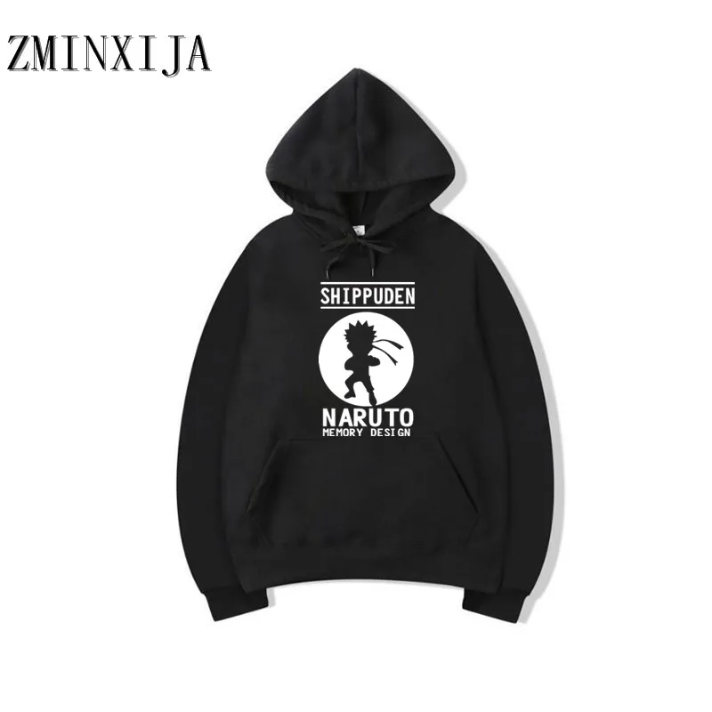 

new Naruto Hoodies Sweatshirts Uchiha Syaringan Hooded Boys Fashion Hokage Ninjia Men/women Classic Cartoon printed Clothes 2xl