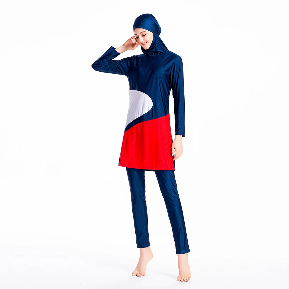YONGSEN 2020 скромный Burkinis Мусульманский купальник Женский мусульманский хиджаба