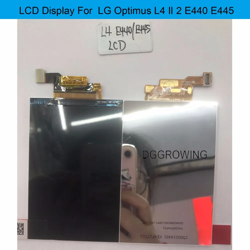 ЖК-дисплей DGGROWING 1 шт./лот оригинал качество 3 8 дюйма для LG Optimus L4 II 2 E440 E445 с