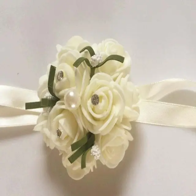 Buy 1 pcs Handmade Wedding Wrist Flower Bride