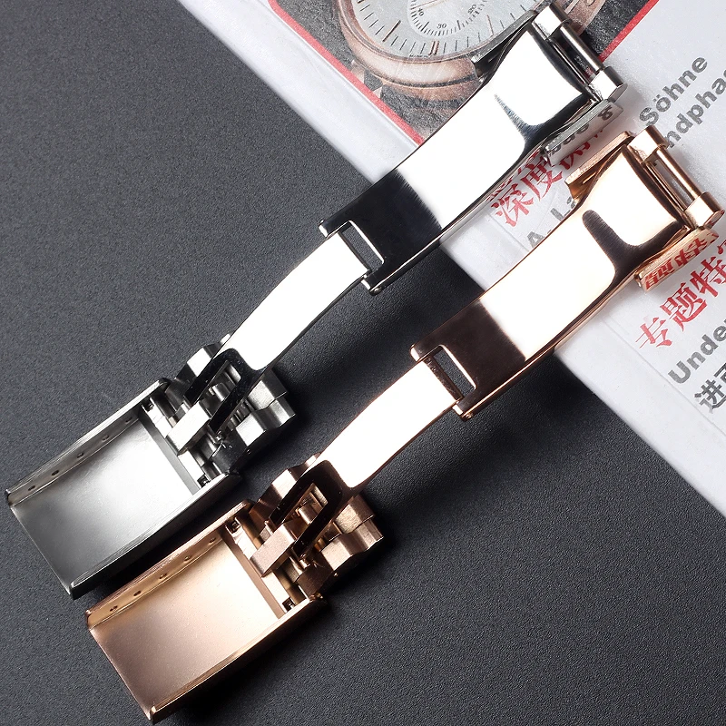 Watchbands Clasp Folding Buckle For Role rubber leather Strap Buckle Clasp Submariner Cosmograph Daytona GMT-Master Accessories