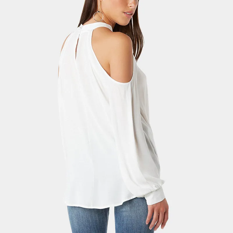 Missufe-White-Hollow-Out-Halter-Blouse-Shirts-Women-2018-Summer-Cold-Shoulder-Long-Sleeve-Plain-OL (1)