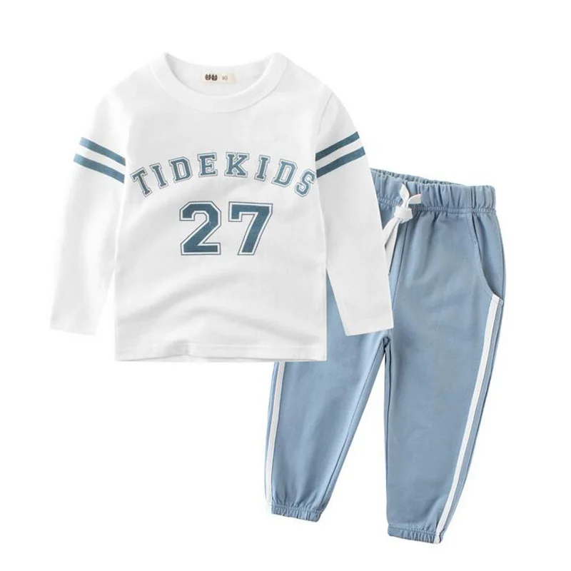 Children's sweater clothes sets, boys fashion clothes sets, 2 8 years