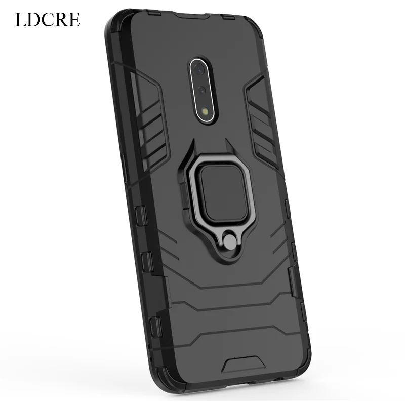 

sFor OPPO Realme X Case Magnetic Finger Ring Kickstand Hard Phone Case For OPPO K3 Cover For OPPO Realme X case