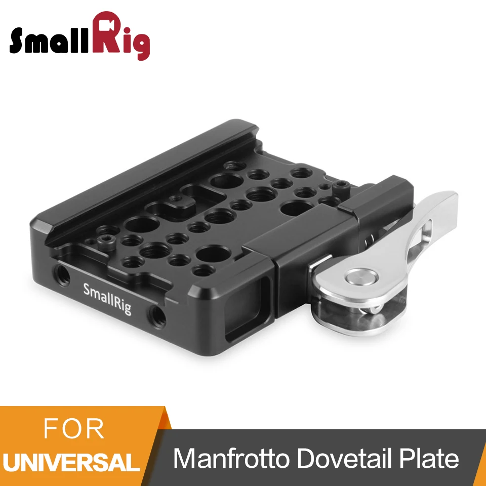 SmallRig Quick Release QR Plate Drop-In ласточкин хвост Зажим для Manfrotto 501PL штатив-2006