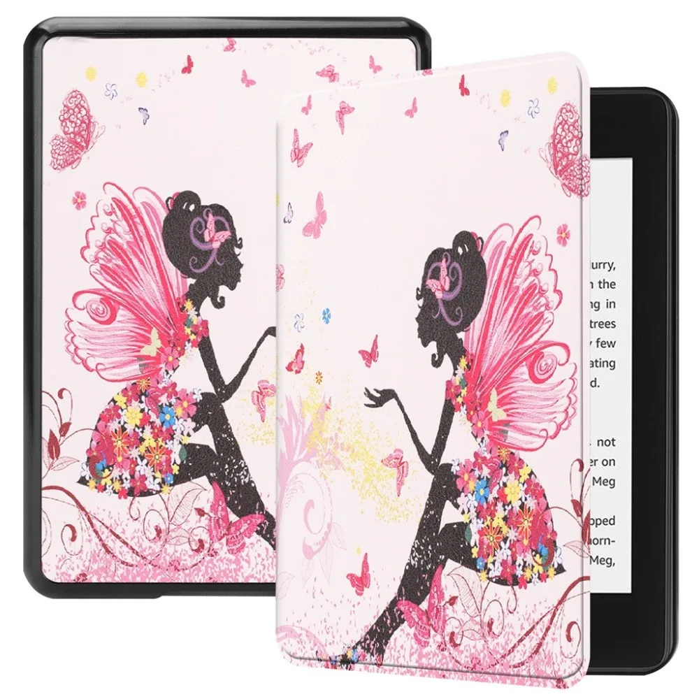

Universal Tablet PU Leather cover tablet case For New Amazon Kindle Paperwhite 10th Gen 2018 Folio Case Cover Auto Sleep Wake z6