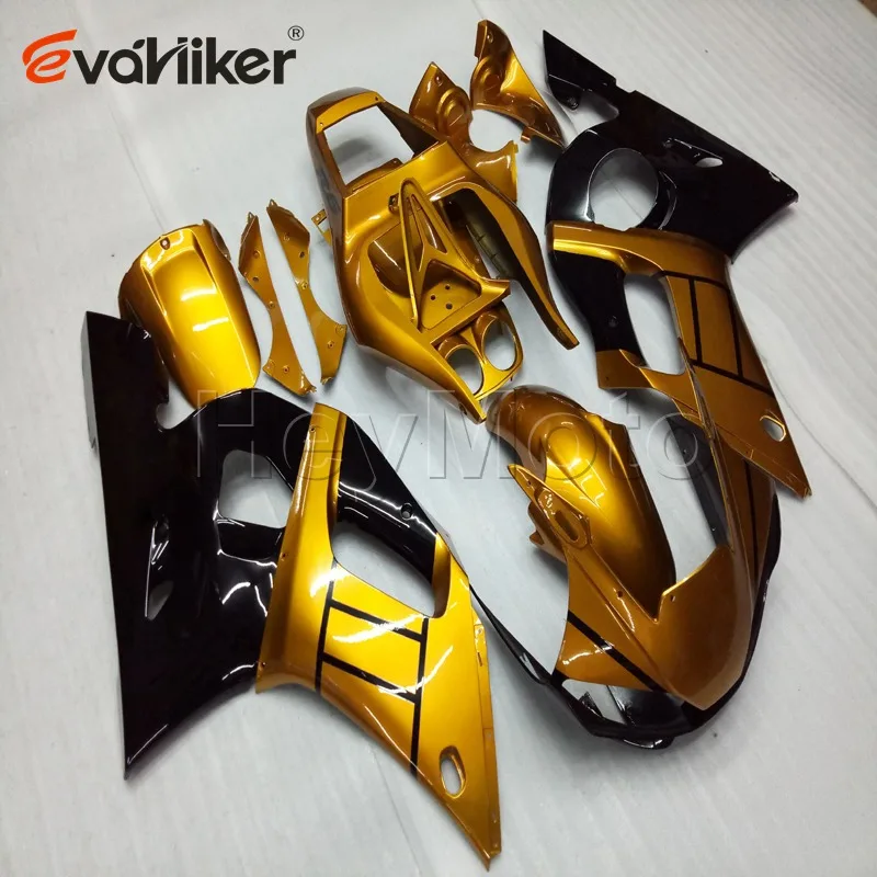 Капот мотоцикла на заказ для YZF-R6 1998-2002 1999 2000 2001 Фиолетовый Черный ABS обтекатель обтекателя двигателя - Цвет: E