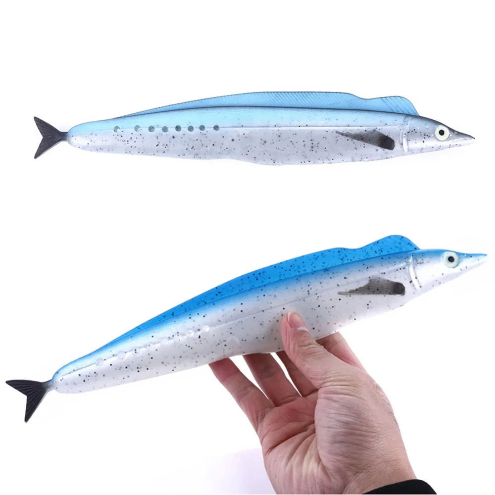  1pc Whopper Swimbait Deep Swim 3D Soft Bait Fishing Fish 32CM 72G Silicone Plastic Swimbait Crankba