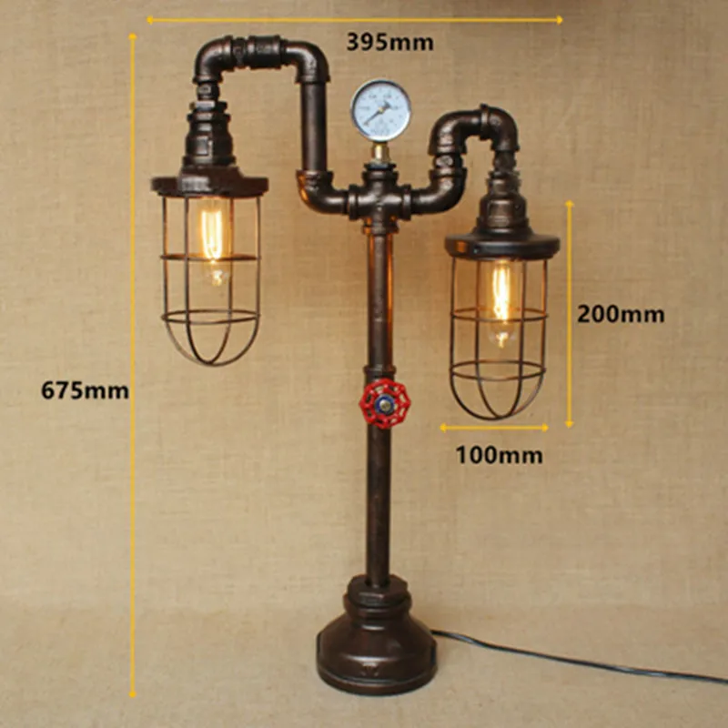 Water Pipe Table Lamp