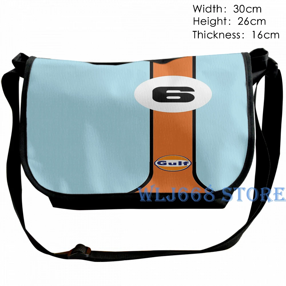 Забавные сумки на плечо с графическим принтом, женские сумки на одно плечо для гонок, дорожный рюкзак для мужчин, спортивная сумка - Цвет: One Size