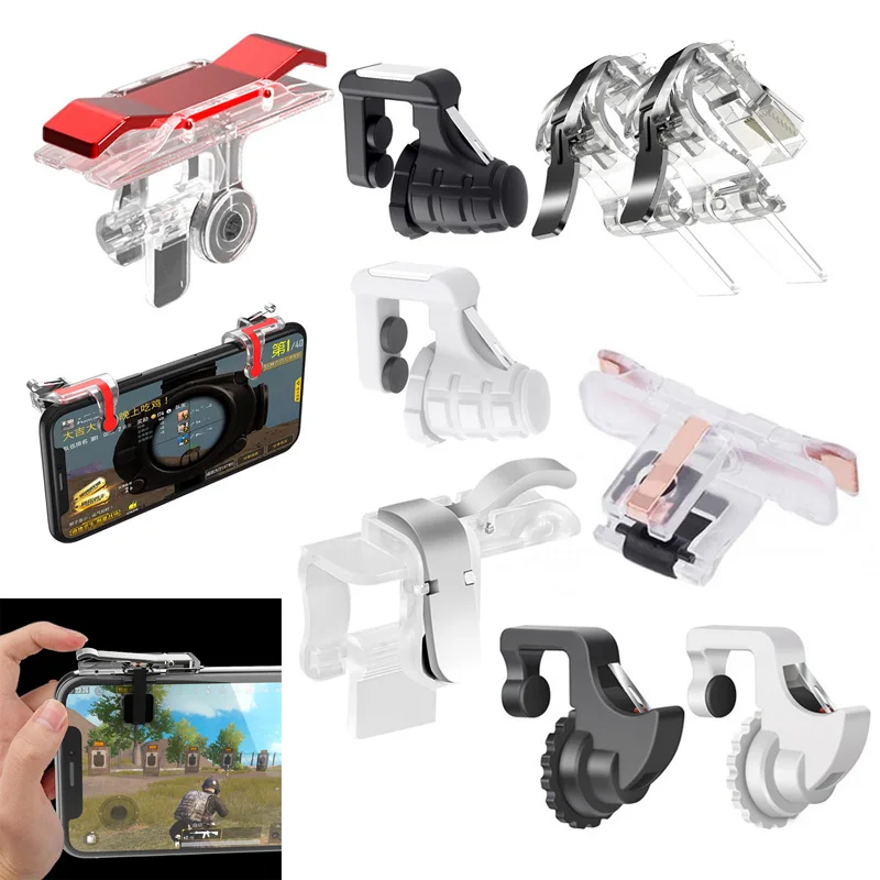 

Phone joystick l1r1 shooter controller mobile phone game joystick aim button pubg gamepad Phone joystick