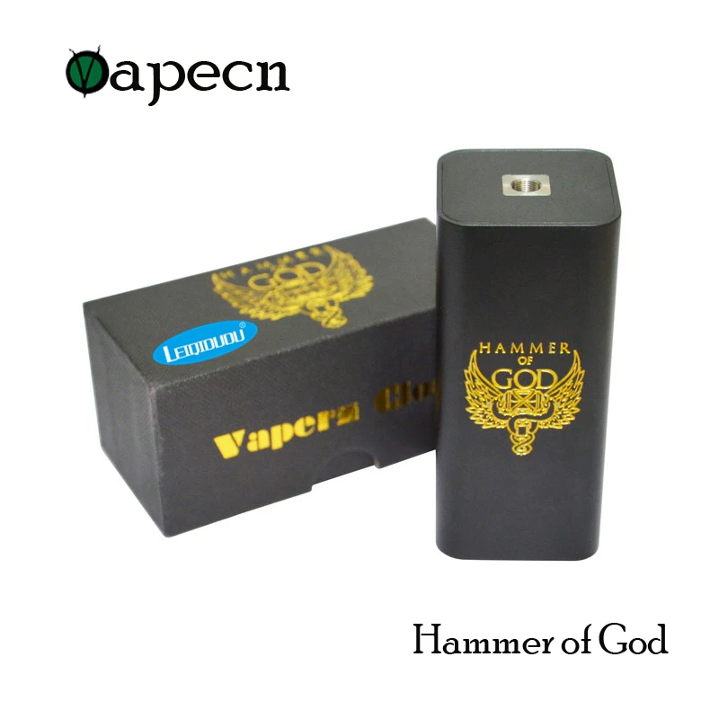 

LEIQIDUDU Electronic cigarette hammer of the god V3 new mod box update for Atomizer Vape hammer of god can fit 4pc 18650 battery