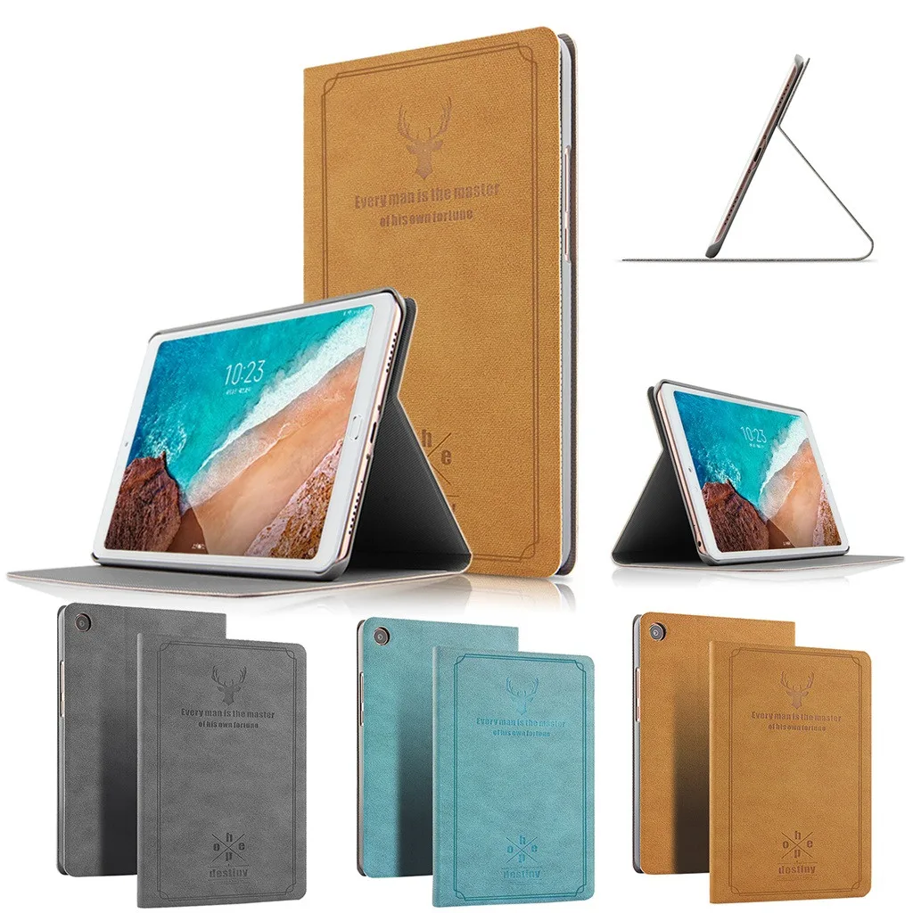 Ouhaobin чехол для Xiaomi Mi Pad 4 Plus 10 1 дюймов PU кожаный защитный с откидной подставкой
