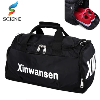 

Hot top Quality Outdoor Sport Training Gym Bag Waterproof Portable Handbag Women Men Outdoor Shoulder Bag Fitness Bag
