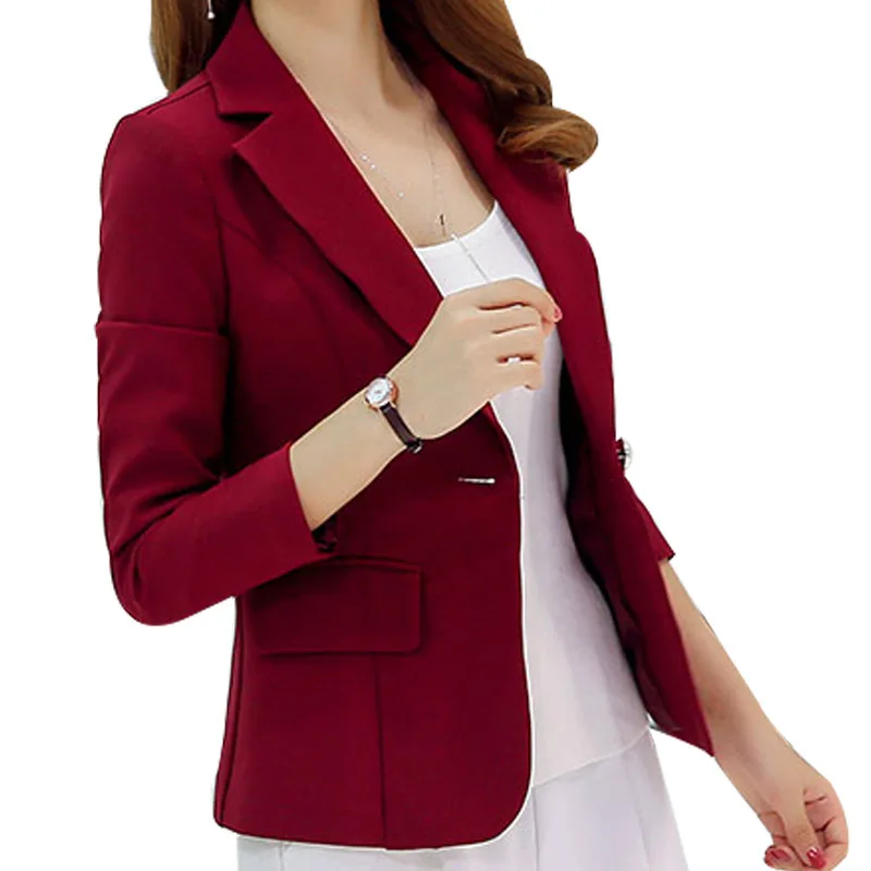 New Long sleeved Slim Women Blazers And Jackets Small