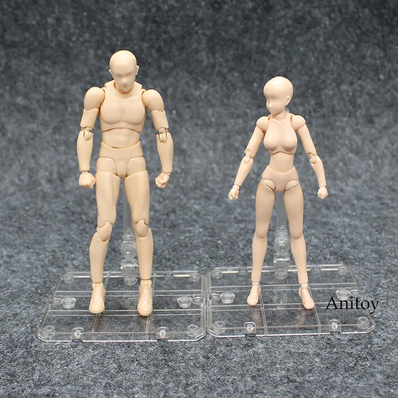SHFiguarts Body Chan Pale Orange Color PVC Action Figure Model Toy 13cm KT3789