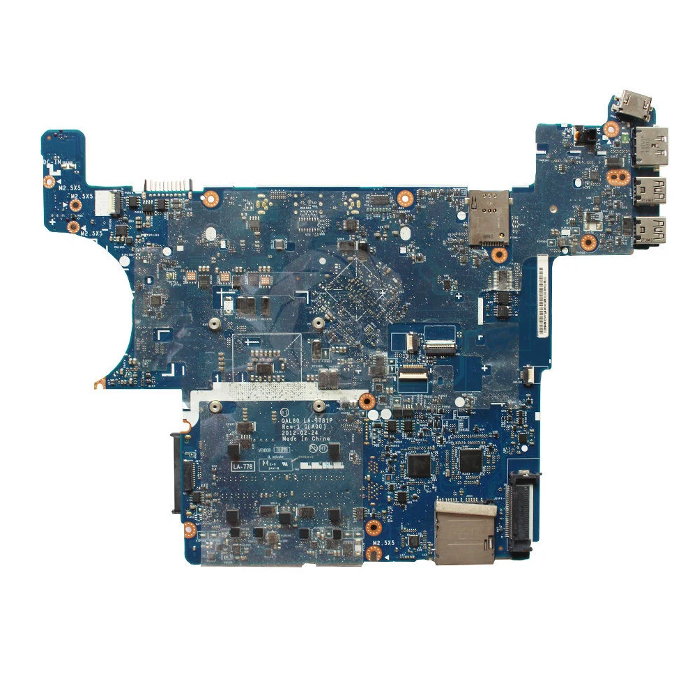 YTAI BR-0XP7NX LA-7781P для Dell Latitude E6430 Материнская плата ноутбука QM77 QAL80 LA-7781P BR-0XP7NX материнская плата полностью проверена