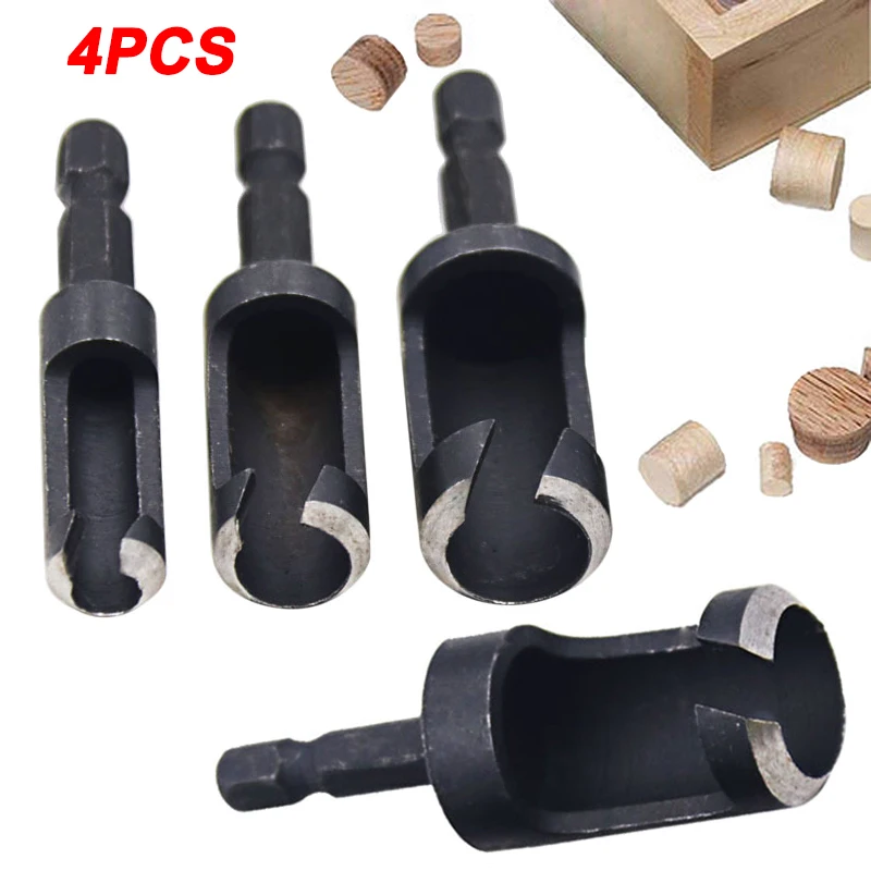 

4Pcs/Set Carbon Steel Drill Bits Set Woodworking Tools Kit 6mm 10mm 13mm 16mm DAG-ship