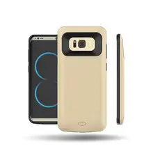 Новое поступление 5000 мАч внешнего резервного Батарея чехол для samsung S8 полная защита Мощность Pack