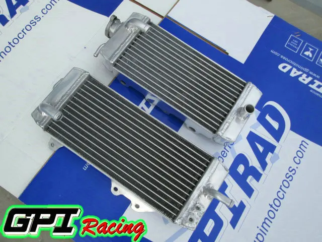 Большой алюминиевый радиатор для Кавасаки kxf250 KX250F KXF 250 09 10 11|dirt bike radiators|radiator bikebike