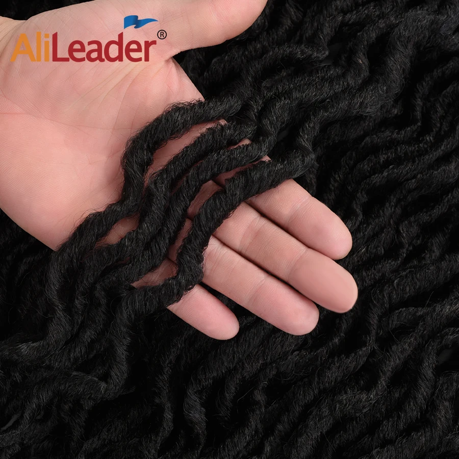 Alileader 20 прядей Faux locs вьющиеся плетеные пряди 12 дюймов термостойкие мягкие