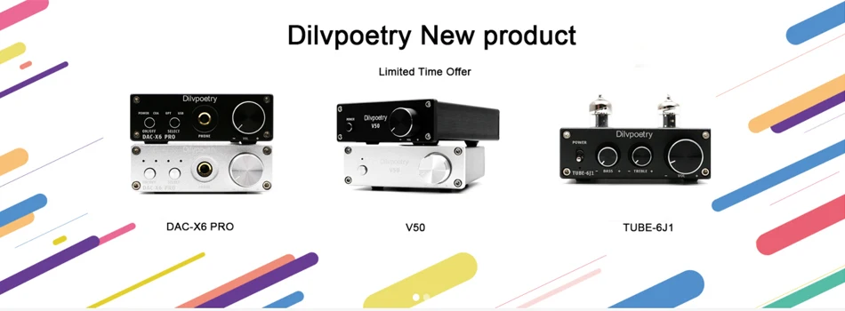 Dilvpoetry R50 TPA3116D2 Bluetooth усилитель мини стерео усилитель мощности профессиональный ламповый усилитель аудио цифровой усилитель 6J4 50 Вт* 2