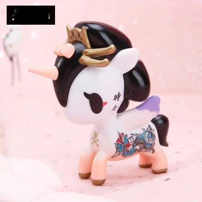 

Unicorno Series 7 Blind Box Tokidoki Mystery Unicorn Mini Vinyl Figu toys Animation Quadratic Display Birthday Gift for kids S65