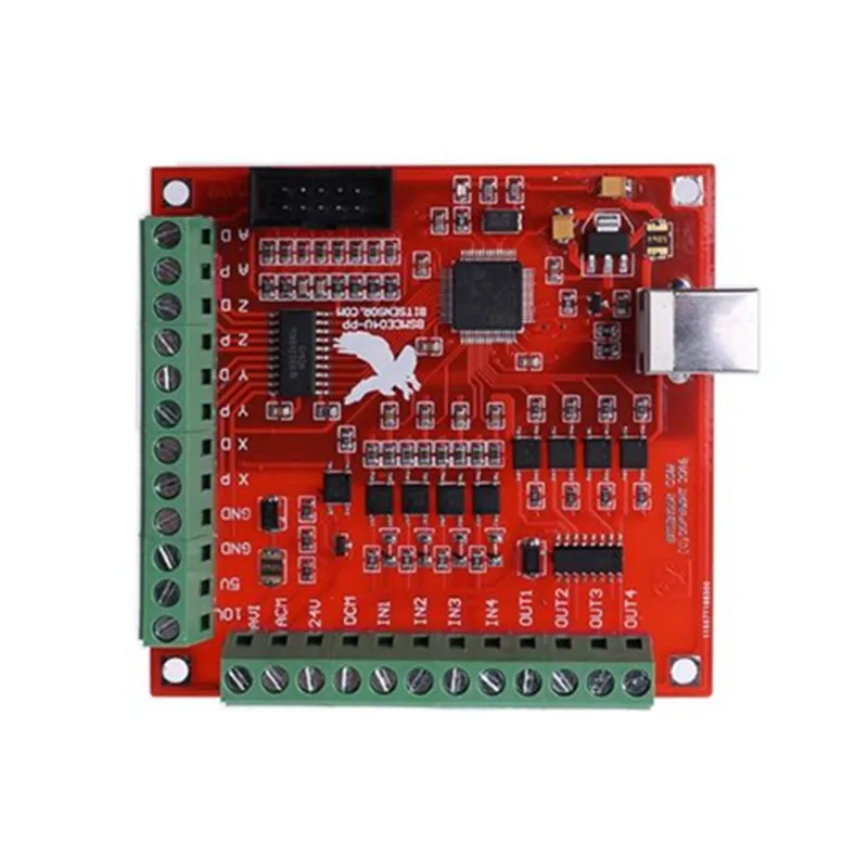 USB mach3 контроллер 100 кГц Breakout Board 4 осевой интерфейс драйвер Motion card