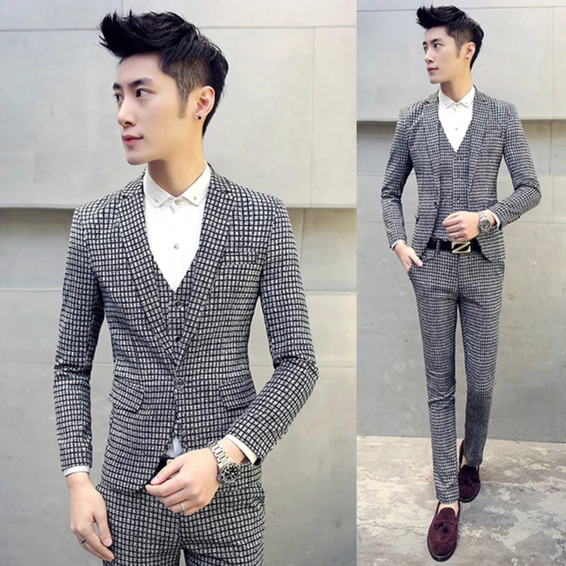 Image result for PRINTS & CHECKS check pants men photo