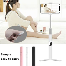 Magcle Bluetooth пульт дистанционного управления штатив селфи палка портативный беспроводной выдвижной складной монопод Штатив для IOS android смартфон