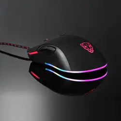 Motospeed V70 Проводной USB PUBG игровой Мышь PMW3325/3360 5000/12000 Точек на дюйм RGB светодиодный мышь с подсветкой Gamer Оптическая для PUBG/FPS игры