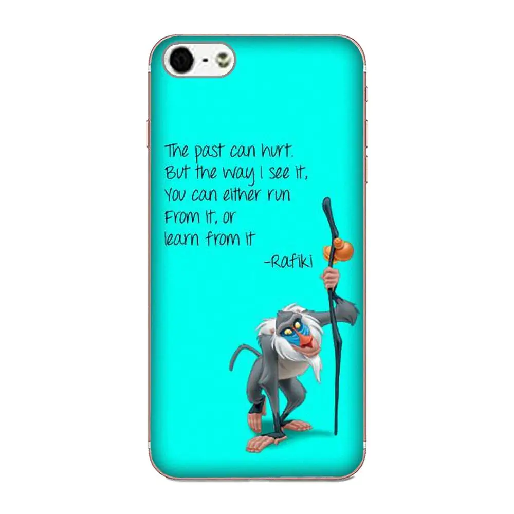 Rafiki Цитата Король Лев для Apple iPhone 4 4S 5 5C 5S SE 6 6S 7 8 Plus X XS Max XR ТПУ кожа