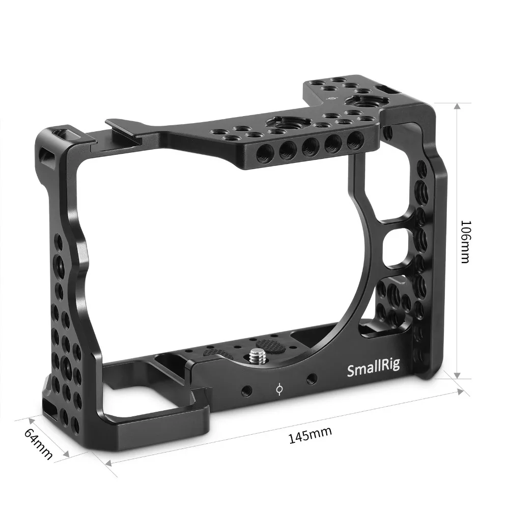 SmallRig A73 Cage A7R3 / A7RIII / A7III Camera Cage for Sony A7R III / A7M3/ A7 III W/ Arri Locating / 4/1 8/3 Threads hole 2087