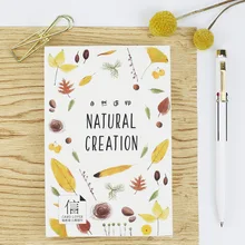 30 листов/лот открытка с натуральным творением/поздравительная открытка/подарки на Рождество и год