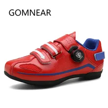Gomneat/Обувь для велоспорта; sapatilha Ciclismo MTB; мужские кроссовки; женская обувь для езды на велосипеде; самозакрывающиеся дышащие модные ботинки для велоспорта