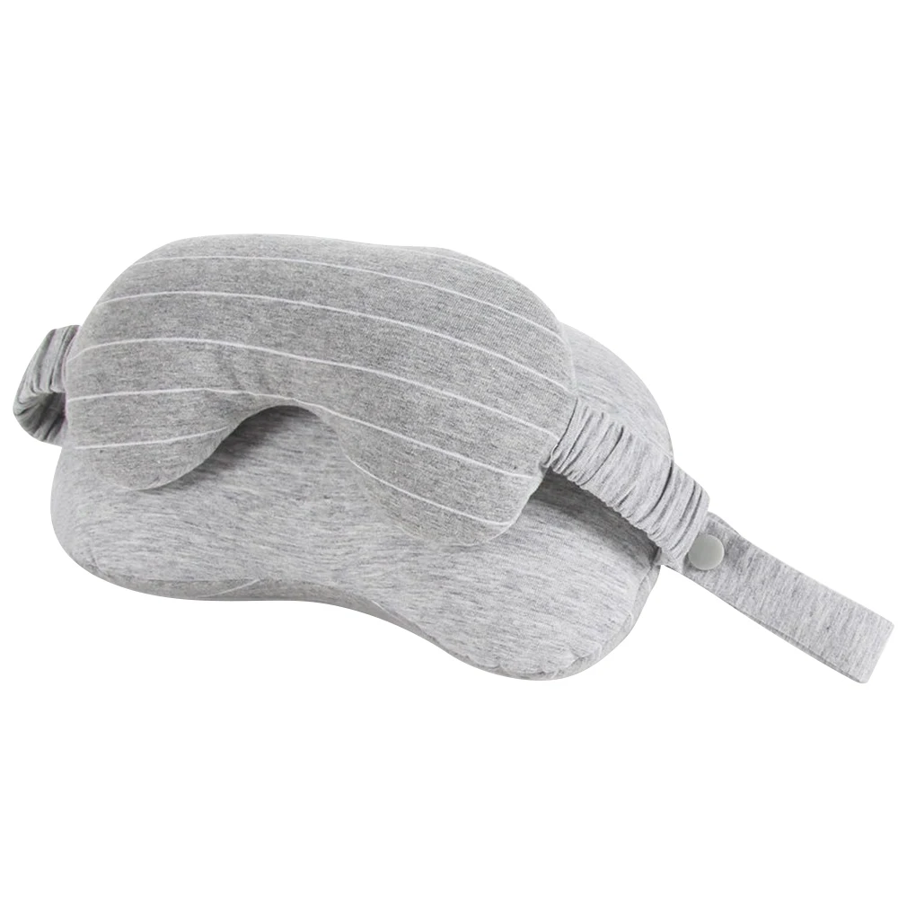 Light Gray Urijk портативная декоративная u-образная Подушка Poduszka многофункциональная маска для глаз подушка для шеи Модная креативная подушка для дома, для путешествий - Цвет: Light Gray