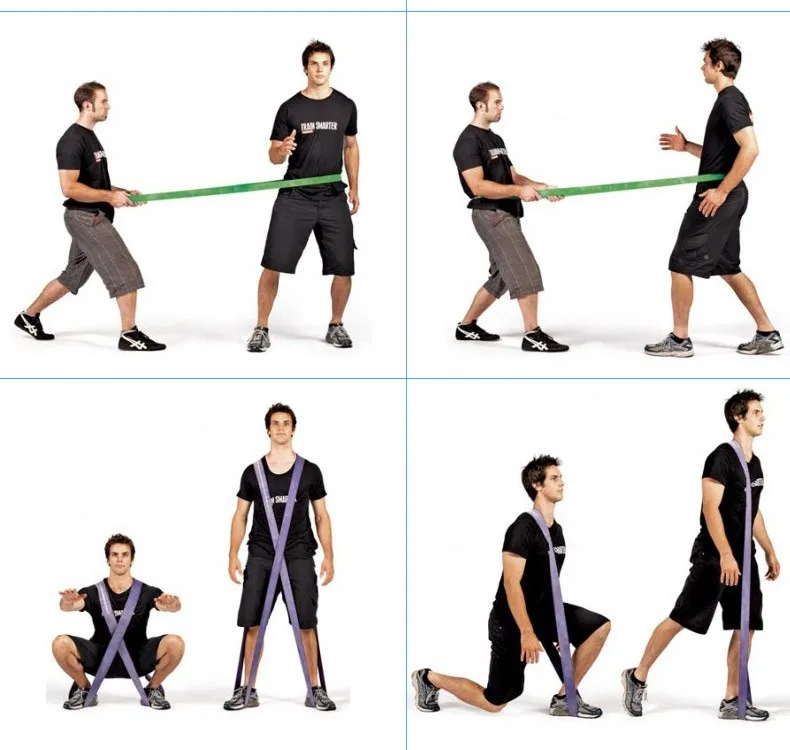 Тяжелый латекс фитнес набор эспандеров Pull Up Loop Band для прочность вес Training мощность упражнения