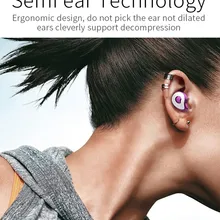 Ультра маленькие беспроводные, небольшие, Bluetooth 5,0 спортивные водонепроницаемые басовые наушники стерео автомобильное шумоподавление беспроводные наушники мини