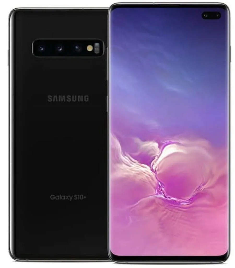 Мобильный телефон samsung Galaxy S10+ S10 Plus G975U, 8 ГБ ОЗУ, 128 Гб ПЗУ, четыре ядра, 6,4 дюйма, 5 камер Snapdragon 855, NFC, 4G LTE, Android