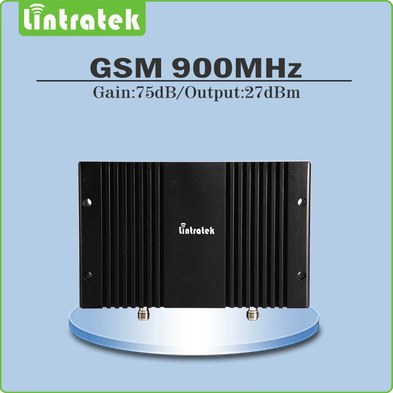 High gain 75dB Output power 27dBm gsm repeater 900mhz