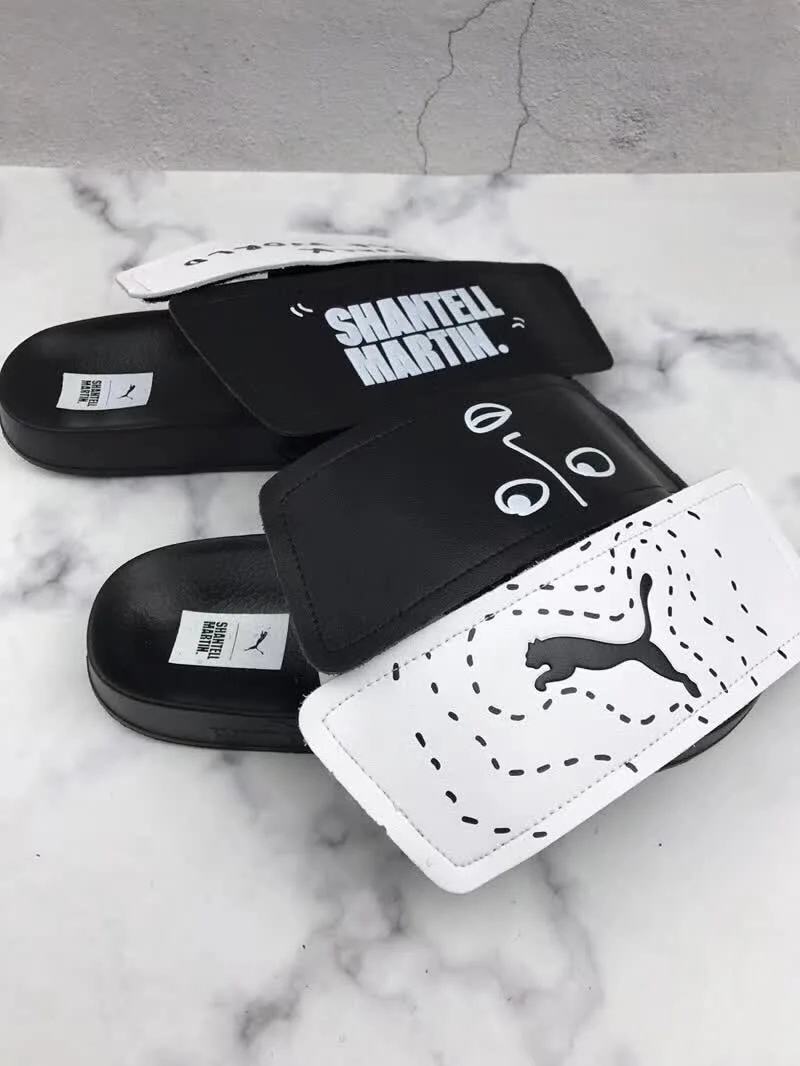 2018 новый бренд Puma Тапочки мужская и женская открытым Стиль Классические