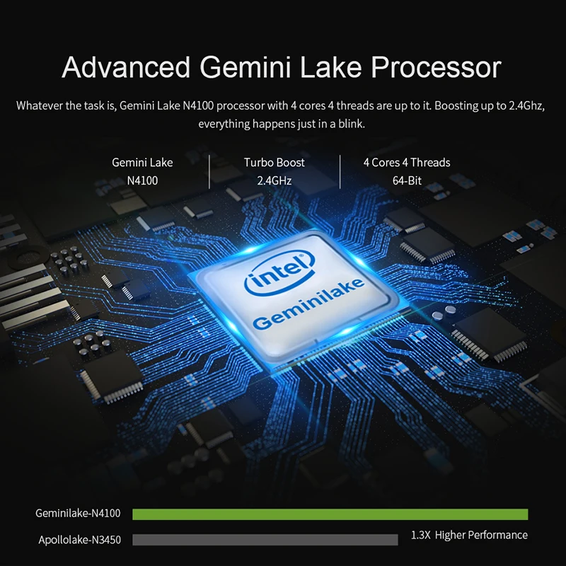 Ноутбук CHUWI Lapbook SE 13 3 дюймов Window10 Intel Gemini Lake N4100 с клавиатурой подсветкой 4 ГБ ram 160 Гб